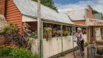 Cycle the charming streets of Gulgong