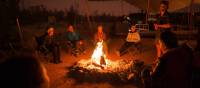Sit around the campfire at our Eco-Comfort Camps | Luke Tscharke