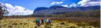 Trekkers admiring the scenery on the Cradle Huts walk |  <i>Great Walks Of Australia</i>
