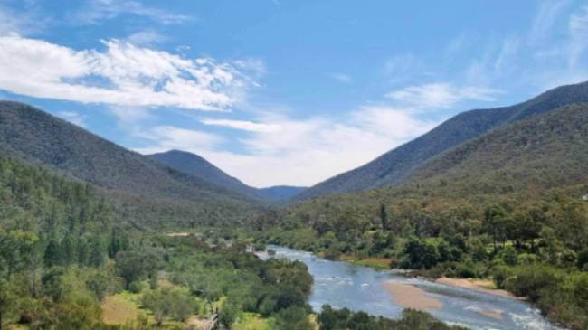 Be surrounded by nature while cycling in the Snowy River Region