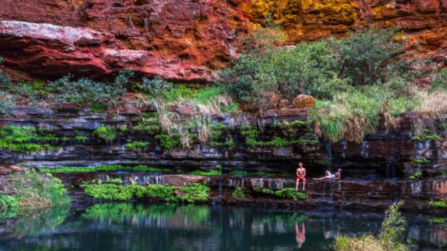 Circular Pool in Karijini National Park is a spot like no other | Tourism Western Australia