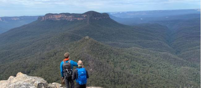 Mt Solitary above the Jamison Valley | Michael Buggy