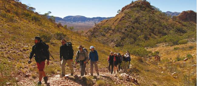 The terrain on the Larapinta Trail | Peter Walton