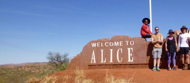 Welcome to Alice Springs