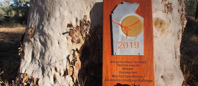 2019 Ecotourism Brolga Award - Northern Territory Tourism